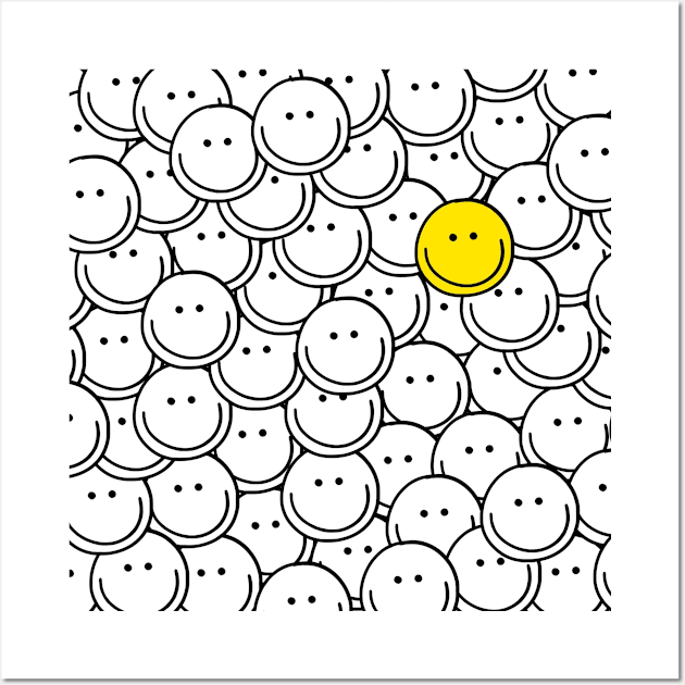 Smiley Emojis Wall Art by Lite Style Designs